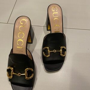 Gucci Baby Bit Horsebit-Mule